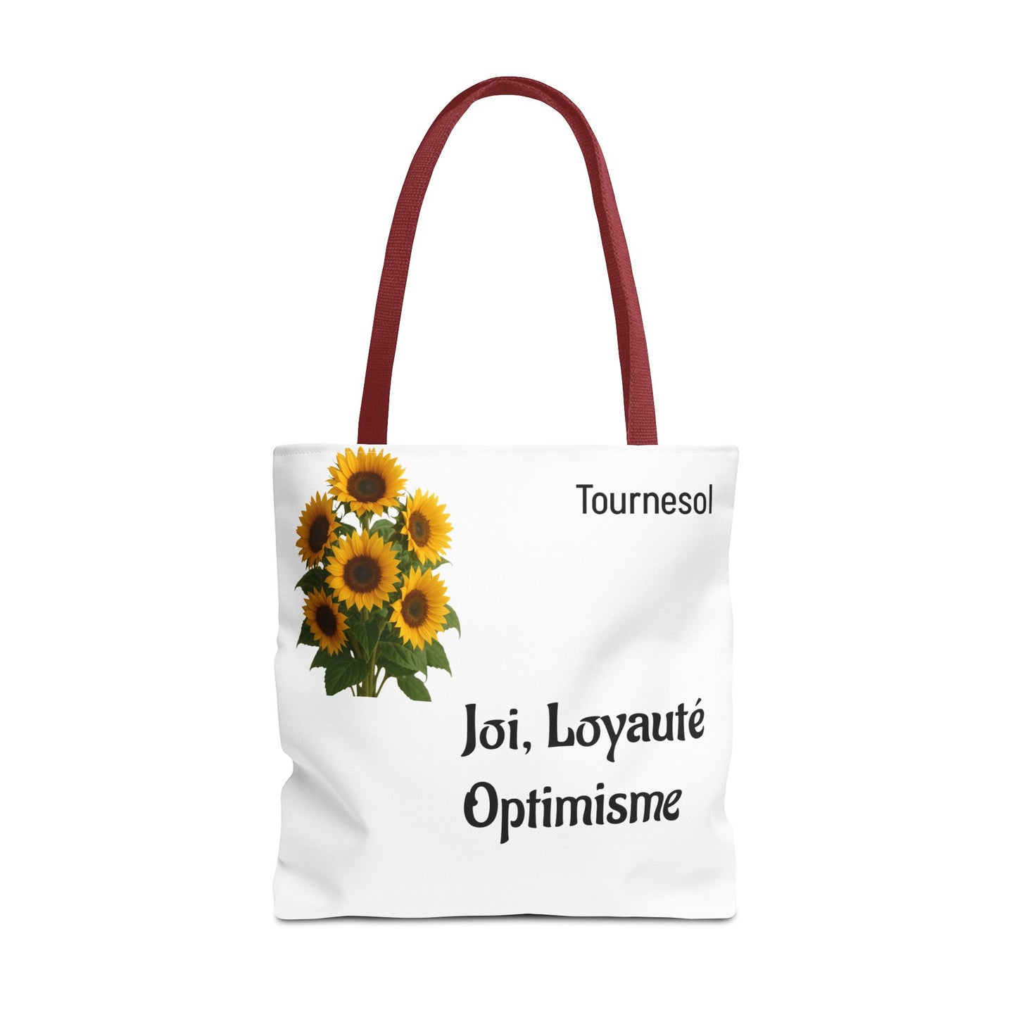 Sunflower Tote Bag - Joy and Optimism Design, Eco-Friendly Tote, Floral Shopping Bag, Gift for Nature Lovers, Summer Accessory