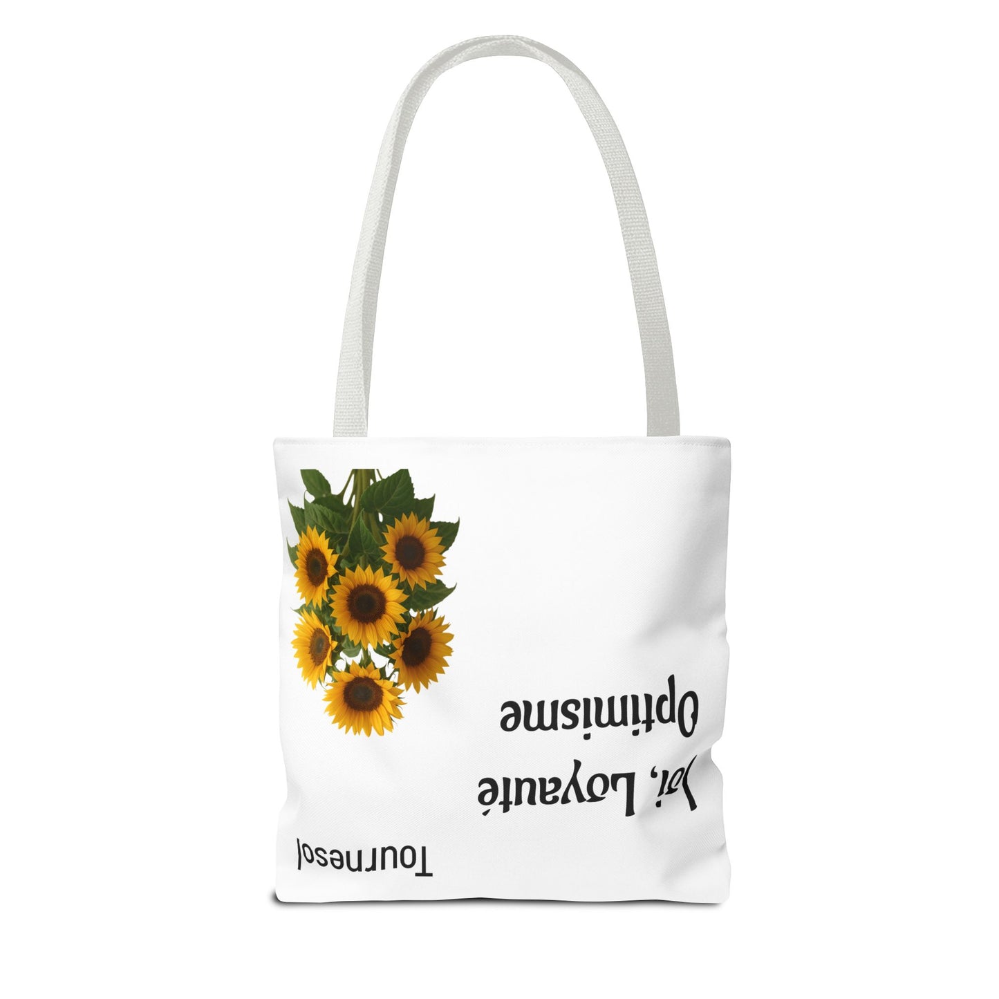 Sunflower Tote Bag - Joy and Optimism Design, Eco-Friendly Tote, Floral Shopping Bag, Gift for Nature Lovers, Summer Accessory