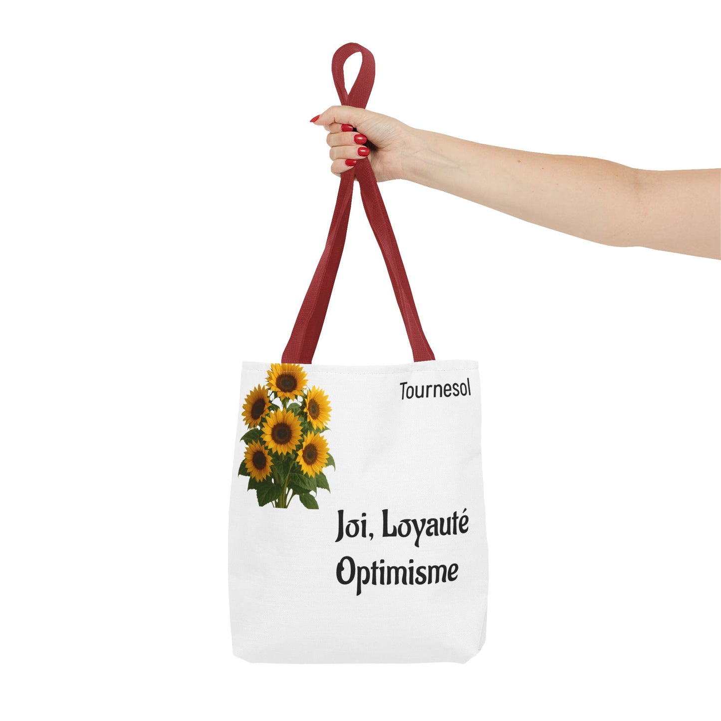 Sunflower Tote Bag - Joy and Optimism Design, Eco-Friendly Tote, Floral Shopping Bag, Gift for Nature Lovers, Summer Accessory